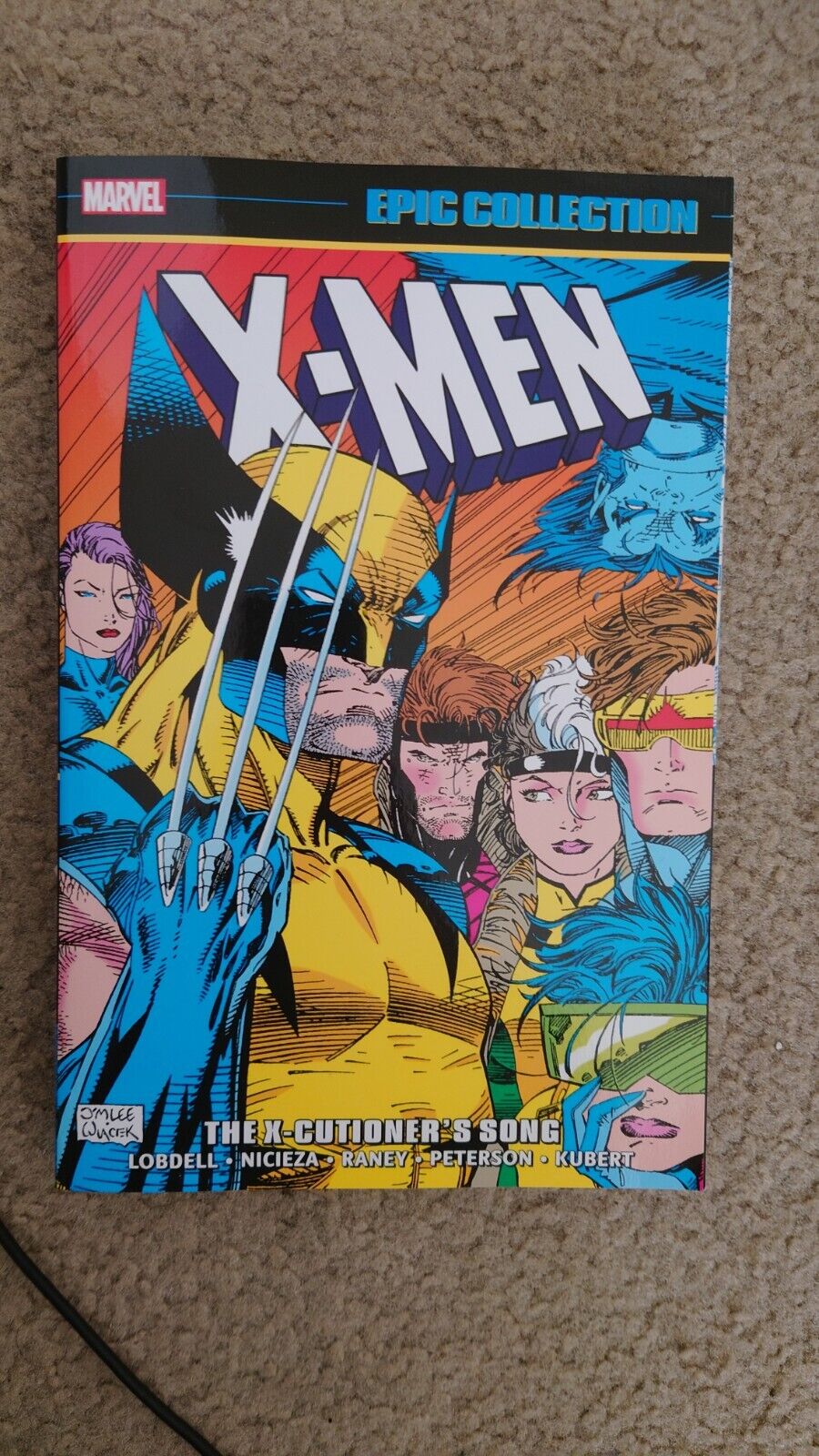 X-Men The X-Cutioner's Song Epic Collection Never Read Marvel Comics