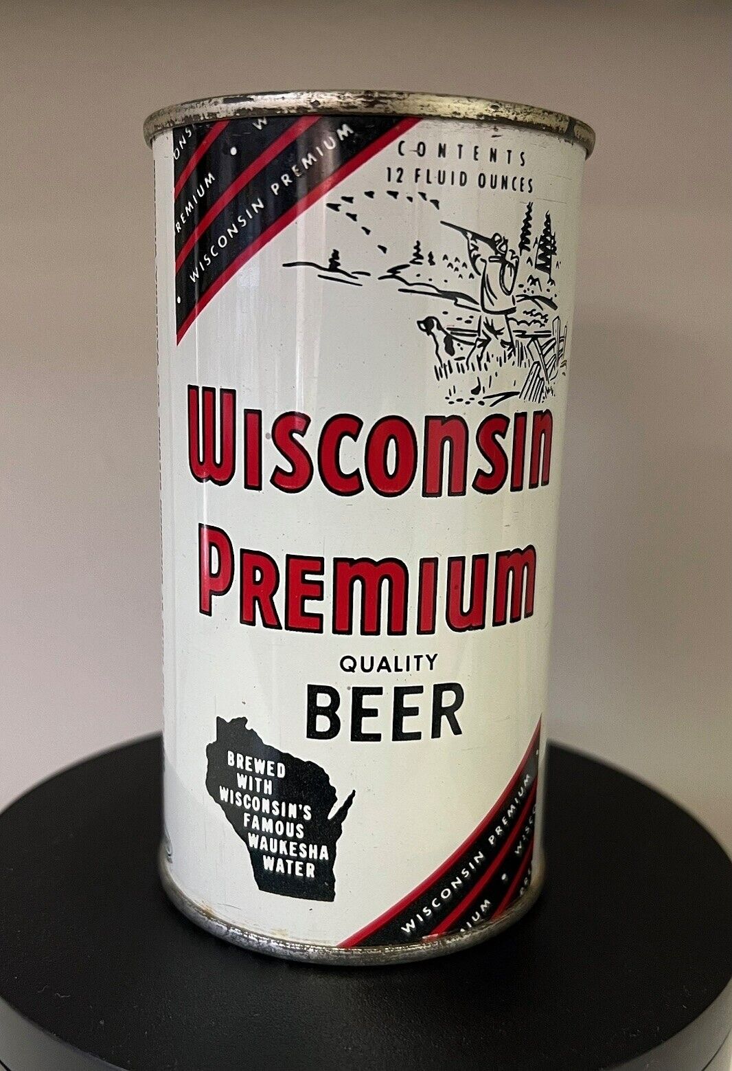 Wisconsin Premium Beer - (Enamel Version) - Beautiful Condition - BCCA 144-27