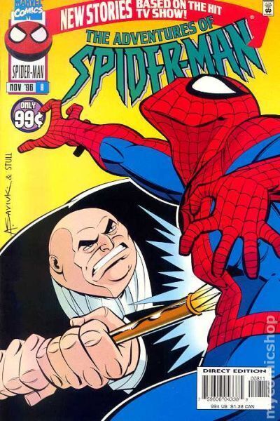 Adventures of Spider-Man #8 FN 6.0 1996 Stock Image
