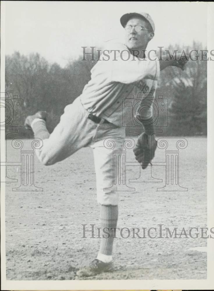 1935 Press Photo George Sisler, Jr., American League Baseball Pitcher