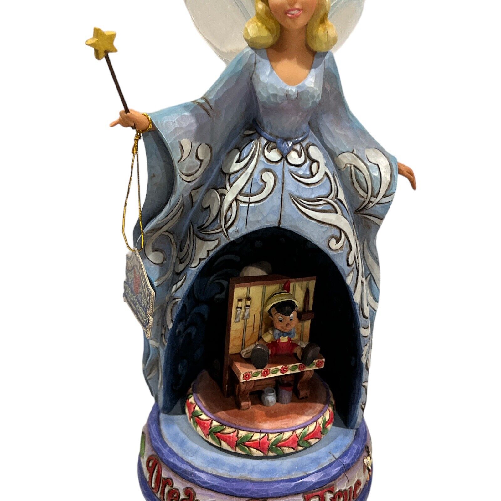 Jim Shore Blue Fairy Pinocchio Dreams Come True Musical Disney Traditions