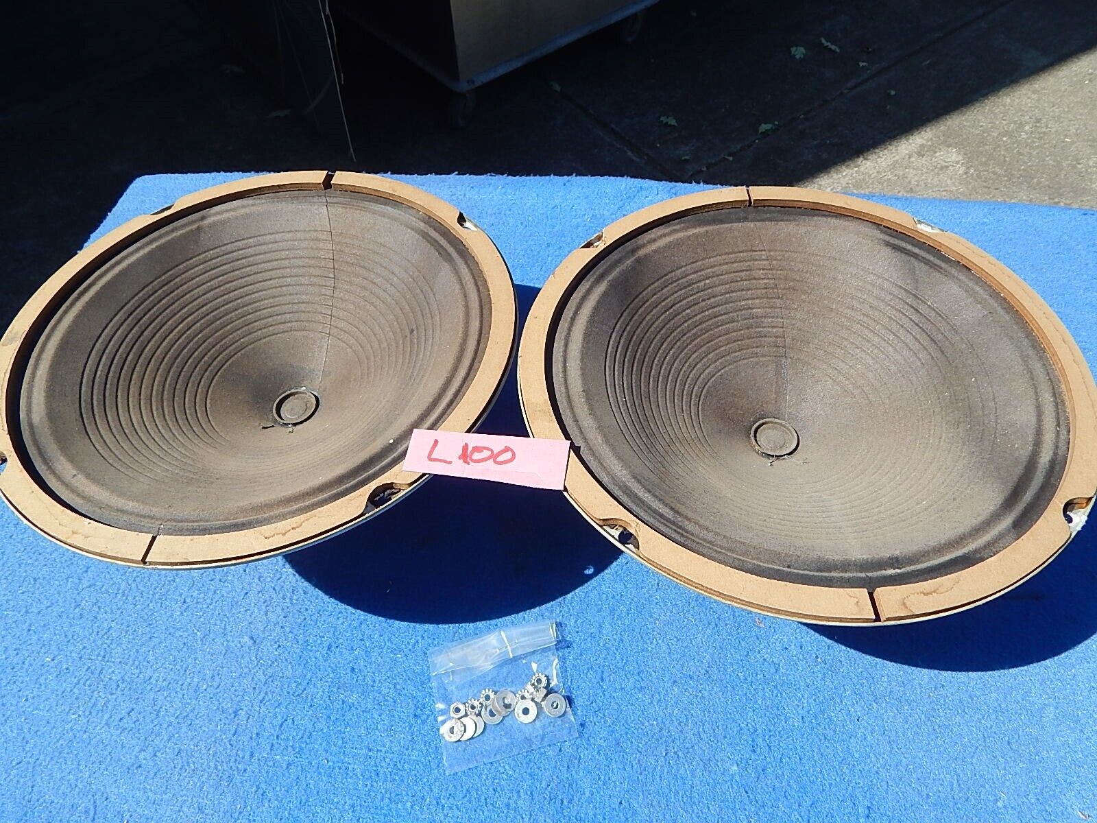 Seeburg L100 Speakers Utah 12 inch 16 ohm part # 409340 - one pair