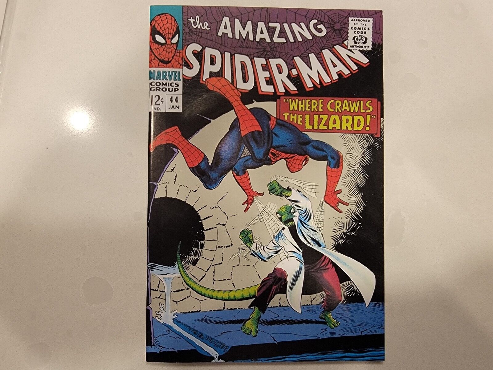 The Amazing Spider-Man #44 1966 NM Facsimile Replica Reprint Newsprint Interior