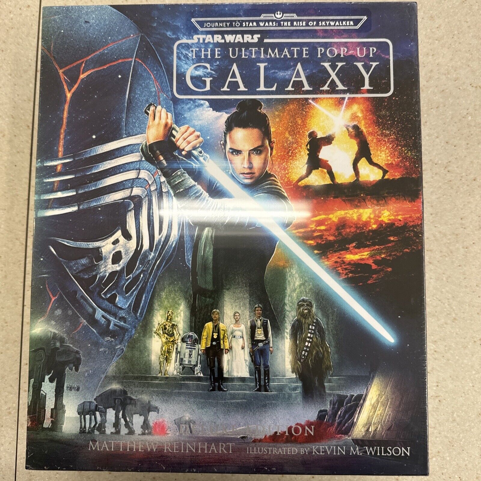 Star Wars The Ultimate Pop Up Galaxy Deluxe Edition By M. Reinhart NEW Read