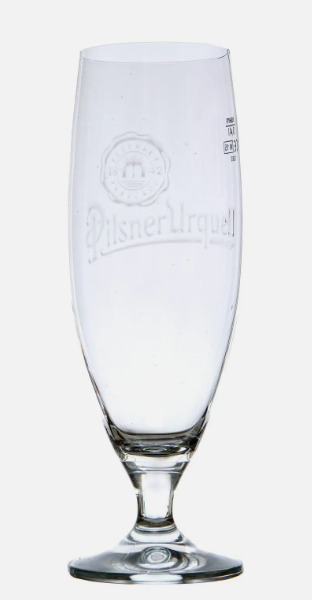 PILSNER URQUELL one third of a litre  GLASS GOBLET