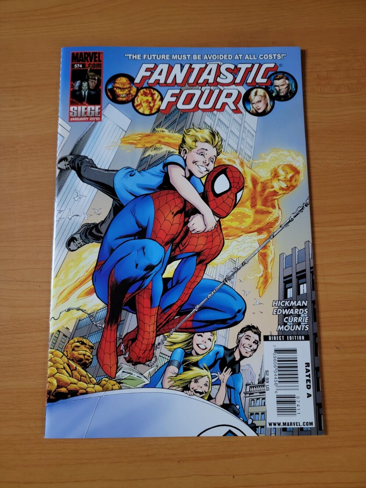 Fantastic Four #574 ~ NEAR MINT NM ~ 2010 Marvel Comics