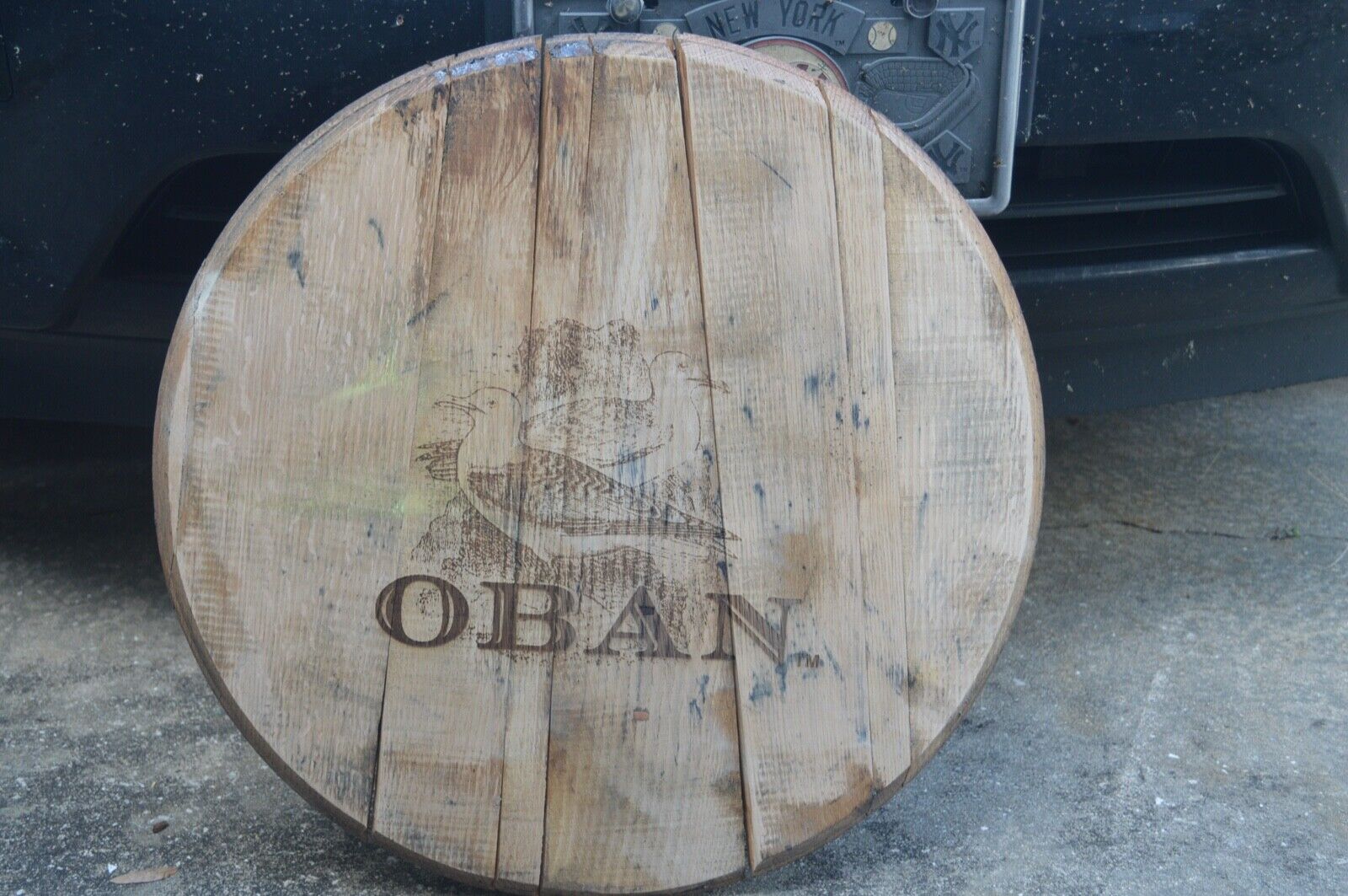Oban Scotch Whiskey Barrel Head/Lid