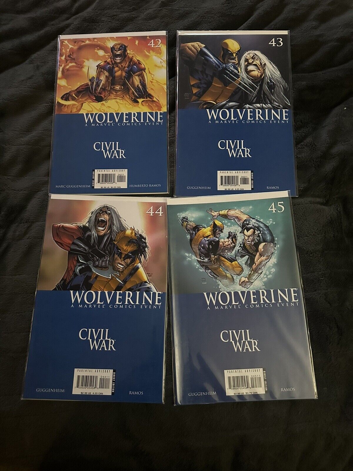 Marvel Comics Wolverine 42-65 NM/NM+