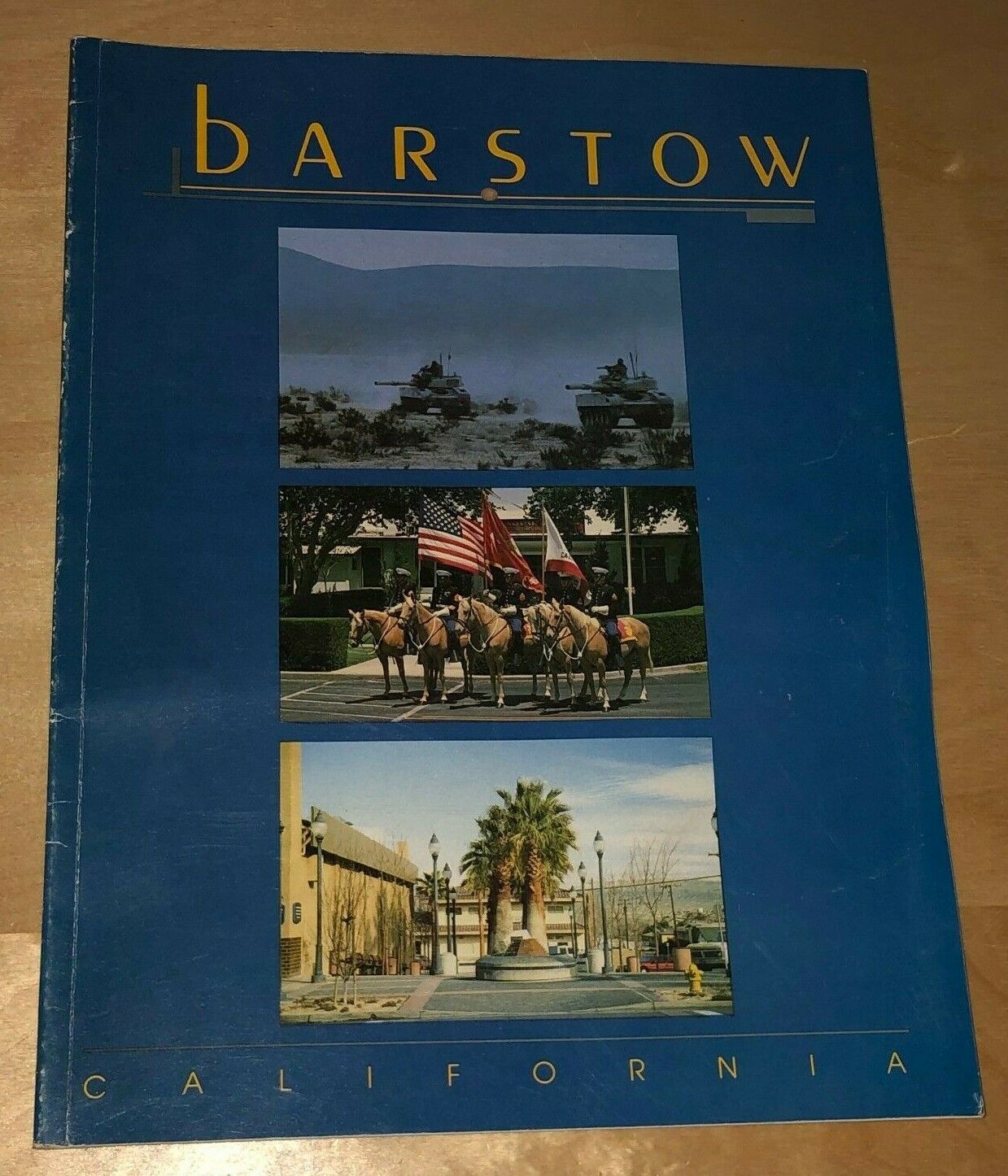 Barstow California 1990 Area Chamber Of Commerce Book Program Vacation Travel