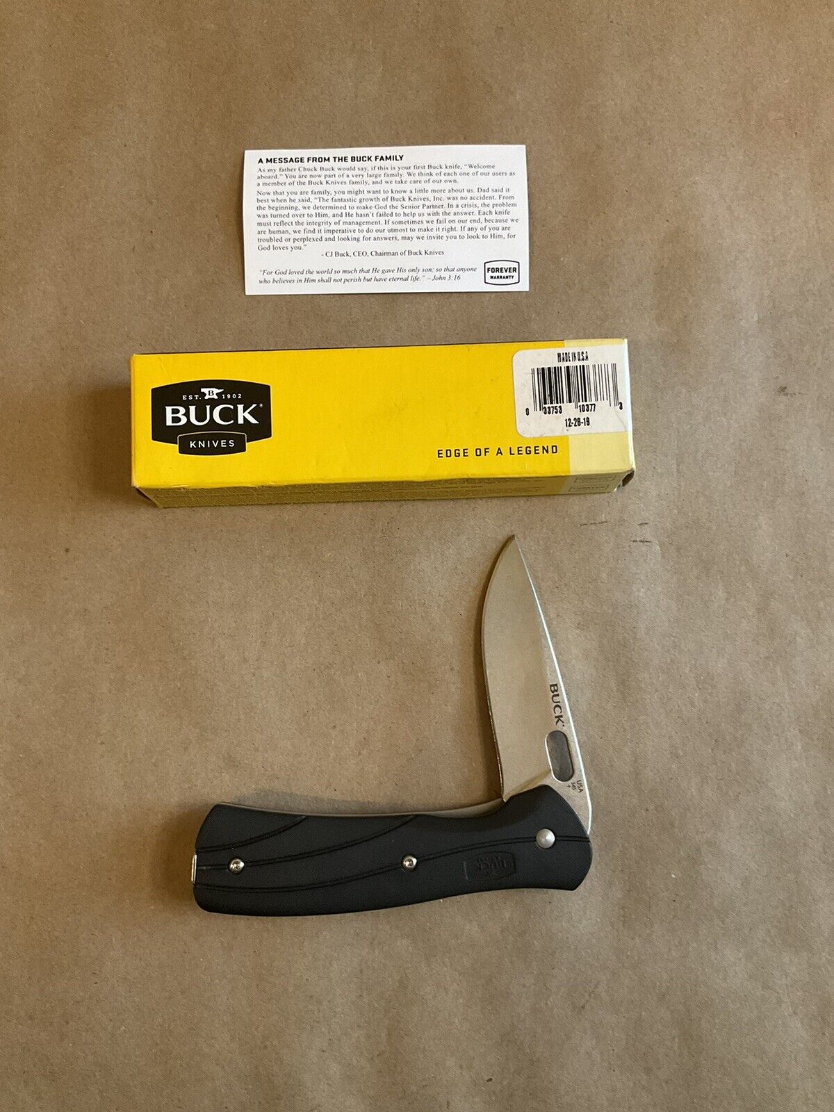 Buck 345 Vantage Select Pocket Knife