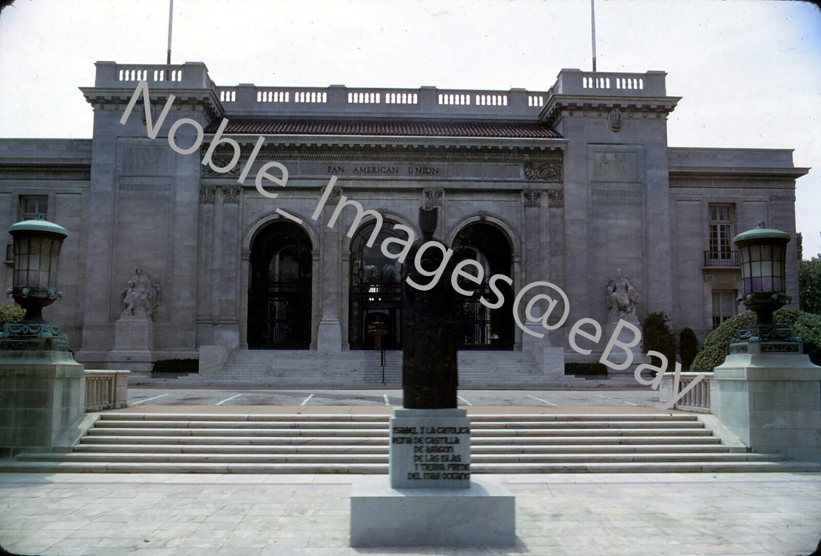 1969 Pan American Union Building Washington DC Kodachrome 35mm Slide