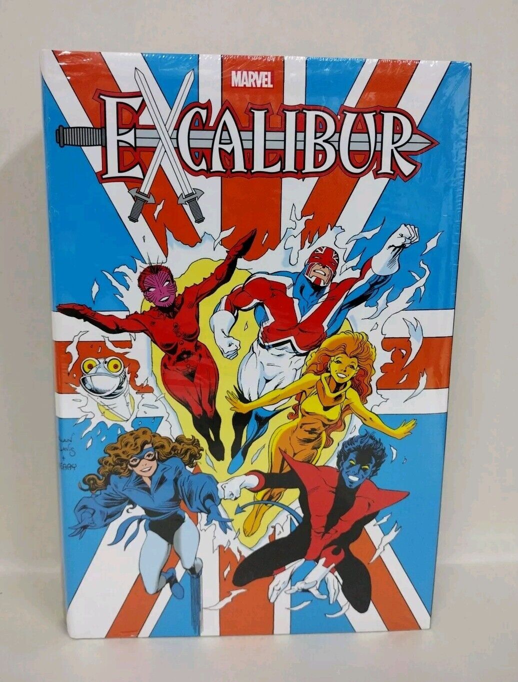 Excalibur Omnibus Vol 1 Marvel Comics Hardcover Alan Davis DM Cover New Sealed