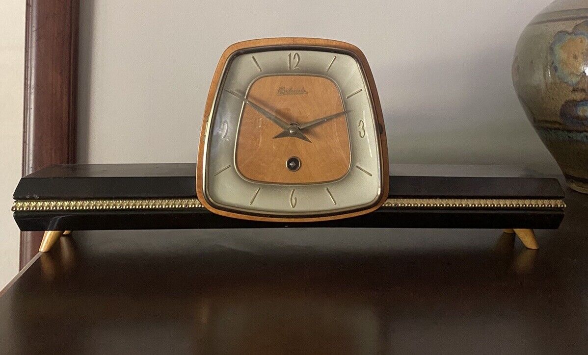 Belconto 1950 Original Antique Vintage Clock