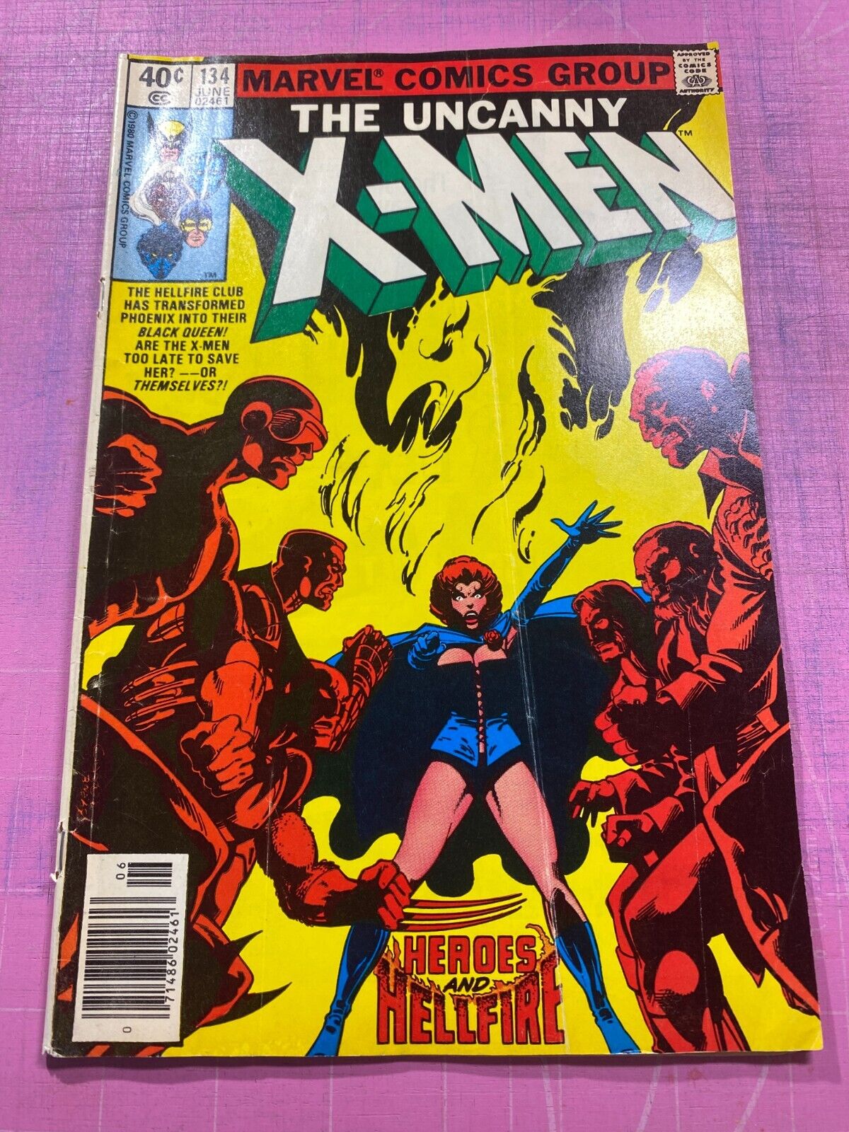 Uncanny X-Men # 134 (1980) GD 1st Appearance Dark Phoenix, Dark Phoenix Part 6 