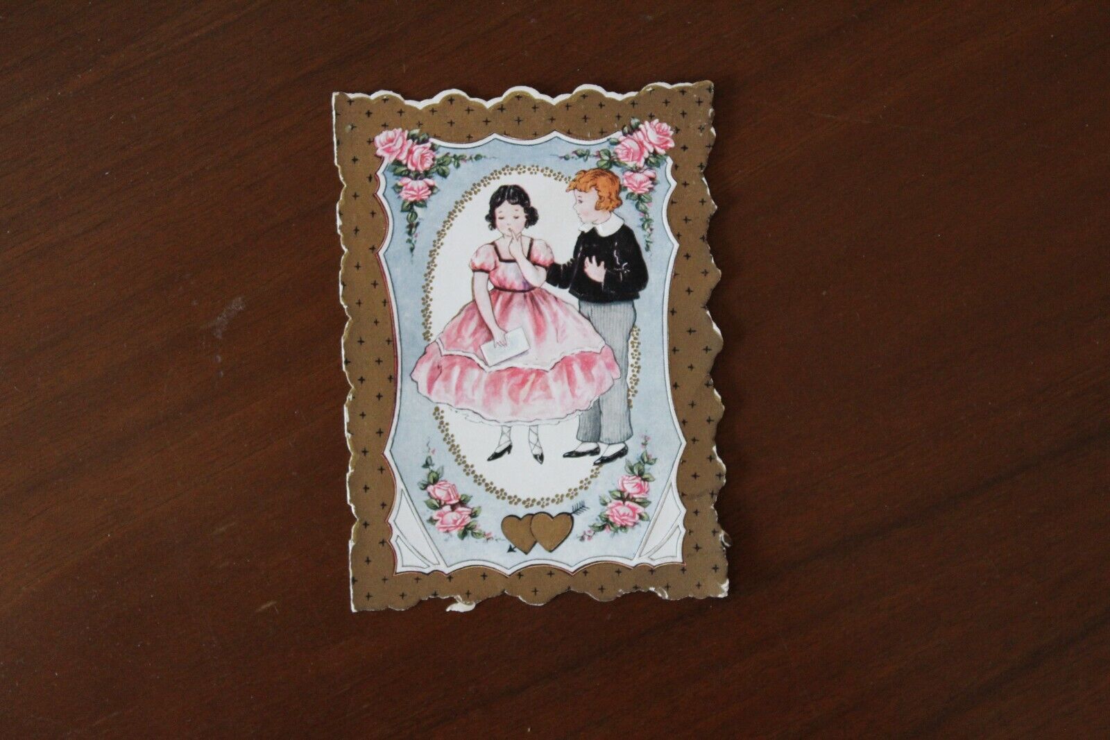 Signed Vintage / Antique Valentine\'s Day Card