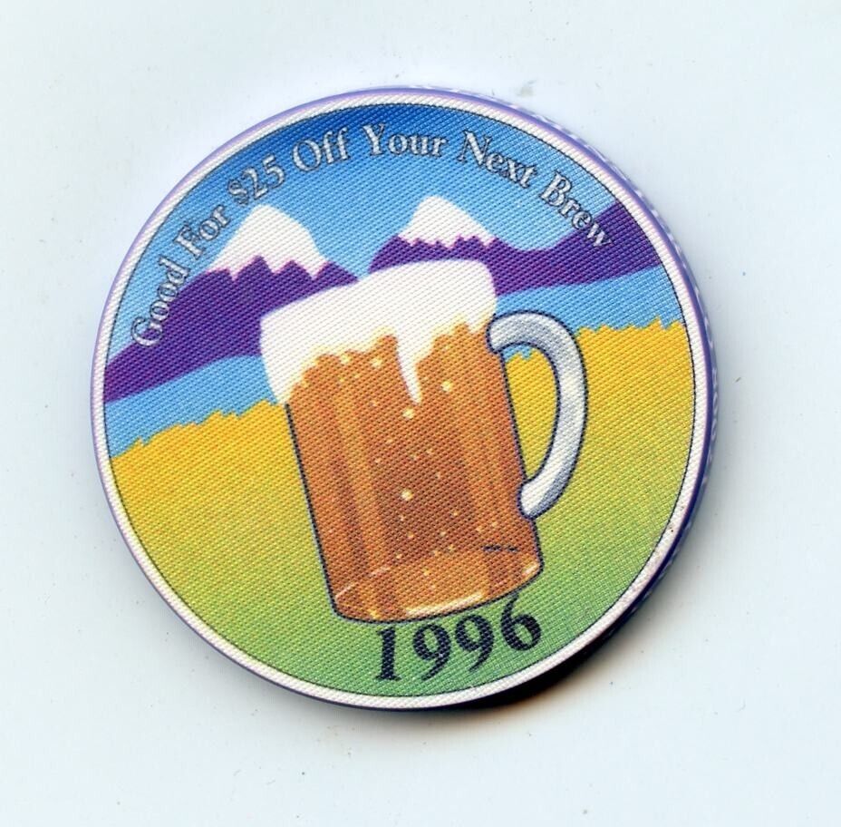 25.00 Chip from the Brewmasters U Westminster Colorado White Letters 1996