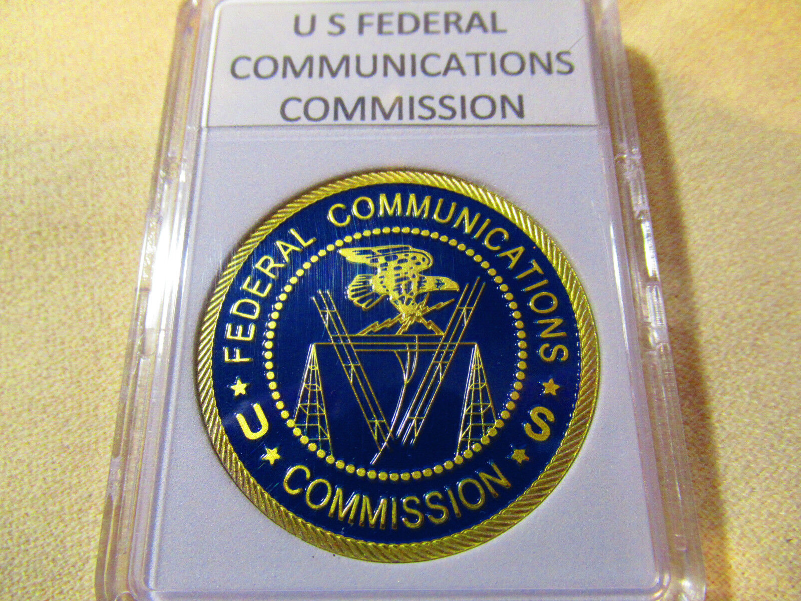 FEDERAL COMMUNICATIONS COMMISSION (FCC) Challenge Coin 