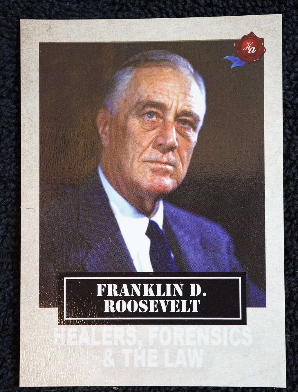 2020 Historic Autographs CHAOS Franklin D. Roosevelt #95 Healers, Forensics, Law