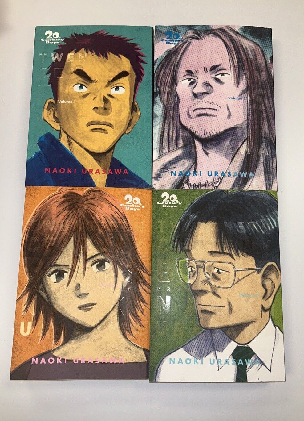20th century boys manga vol 1-4