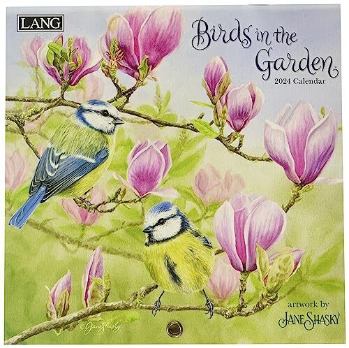 LANG Birds In The Garden 2024 Mini Wall Calendar 24991079268