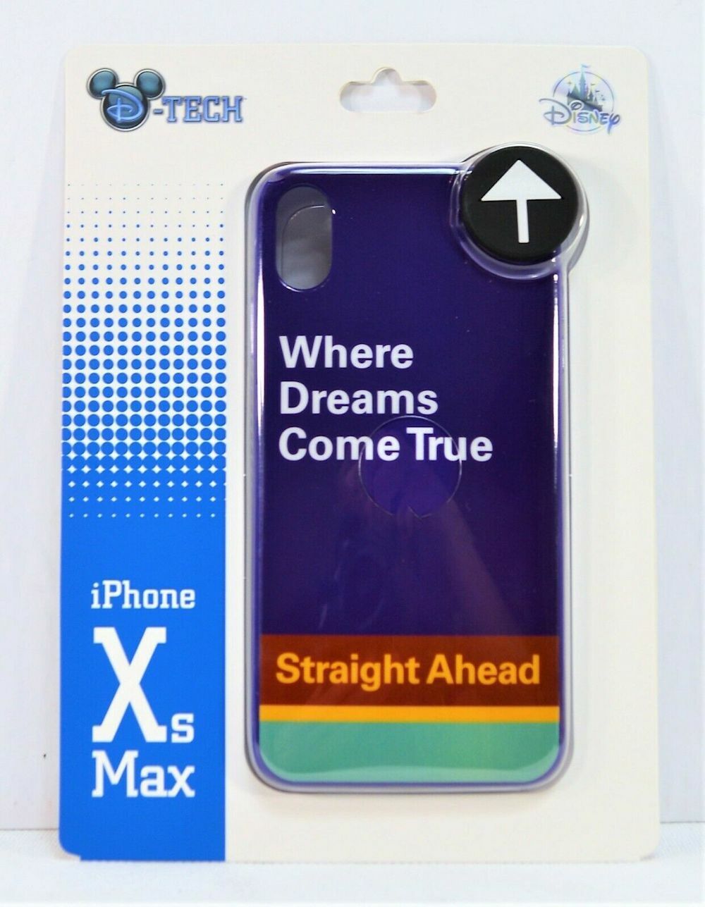 Disney Parks D-Tech Where Dreams Come True iPhone Xs Max Phone Case New
