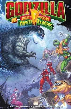 Godzilla Vs. The Mighty Morphin Power Rangers - Paperback, by Bunn Cullen - Good