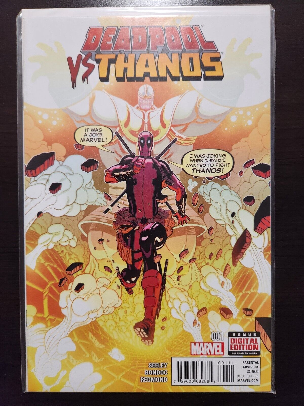 Deadpool VS Thanos #1 Marvel Comics 2015 NM