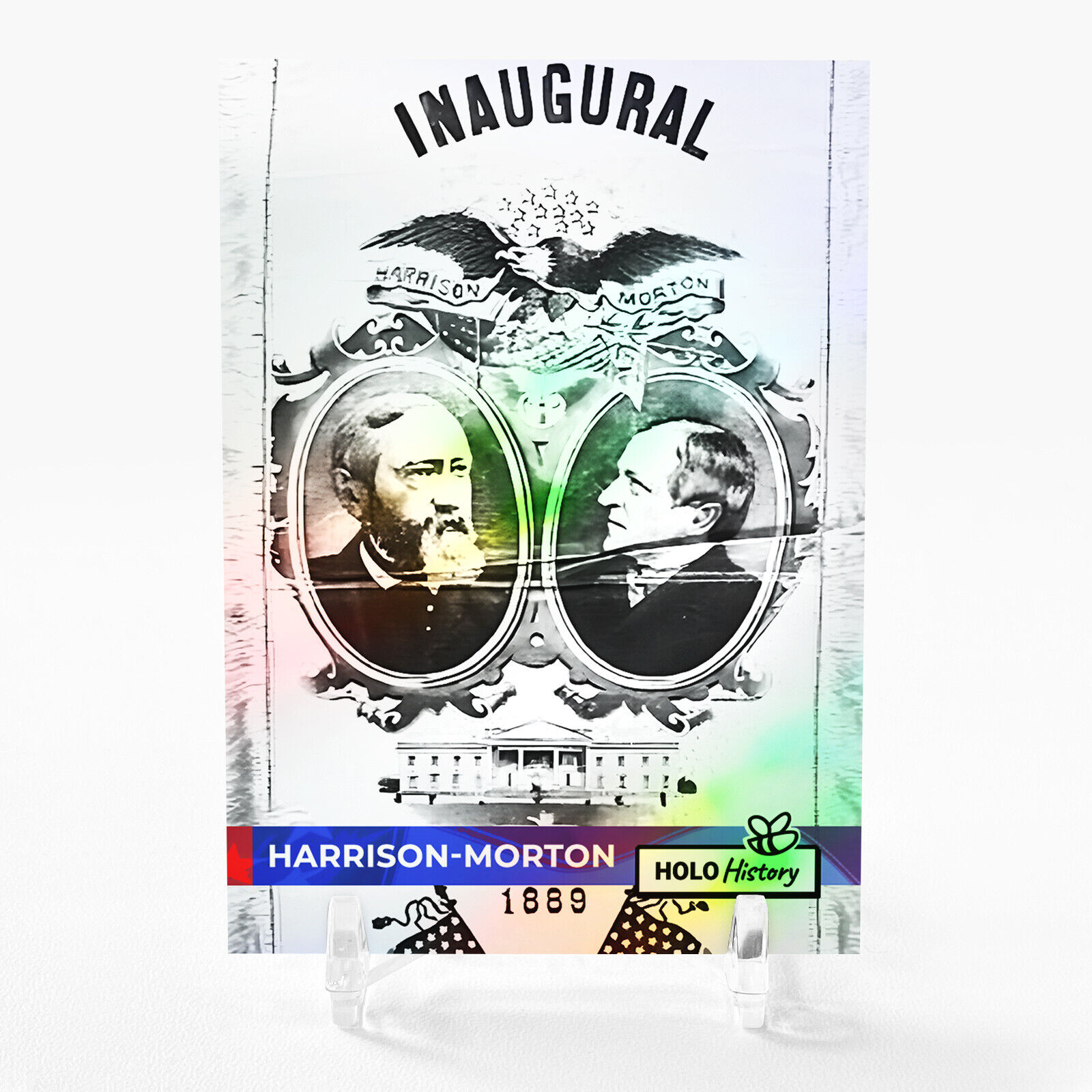 HARRISON-MORTON Trading Card 2023 GleeBeeCo #HIG4 President Benjamin Harrison