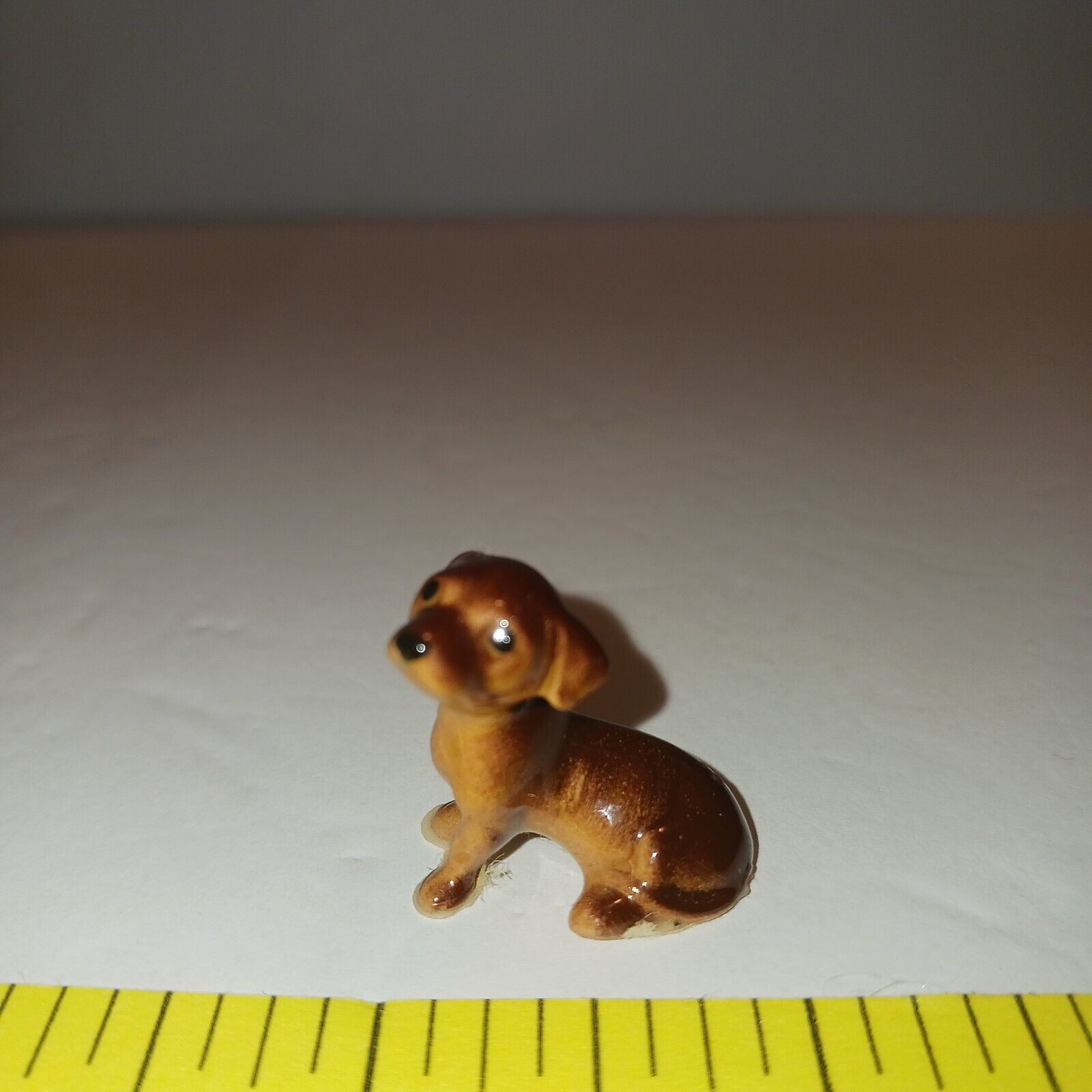 ⭐️ Hagen Renaker Dachshund Puppy Dog Figurine Vintage Retired Miniature