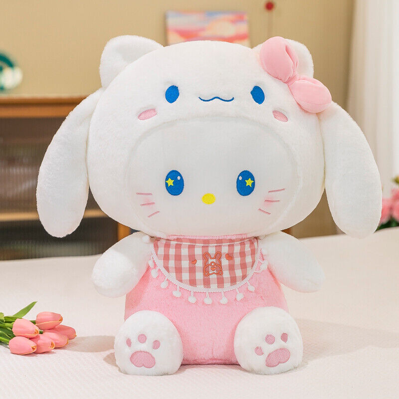 Cinnamoroll Cartoon Cat Kitten Plush Doll Cute Soft Stuffed Throw Pillow Cushion