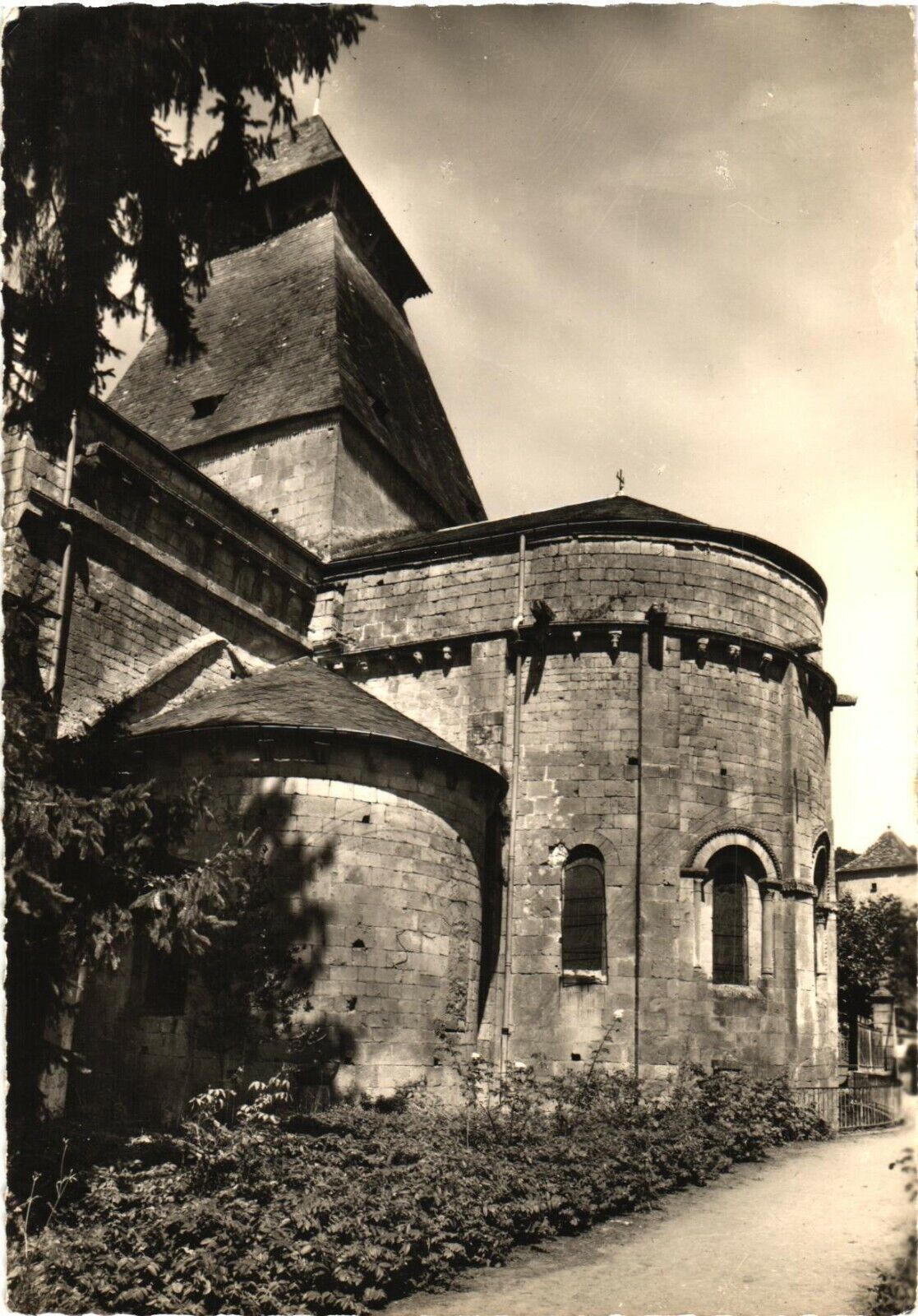The Apse of Cadouin Abbey, A Historical Monument, Dordogne, France Postcard