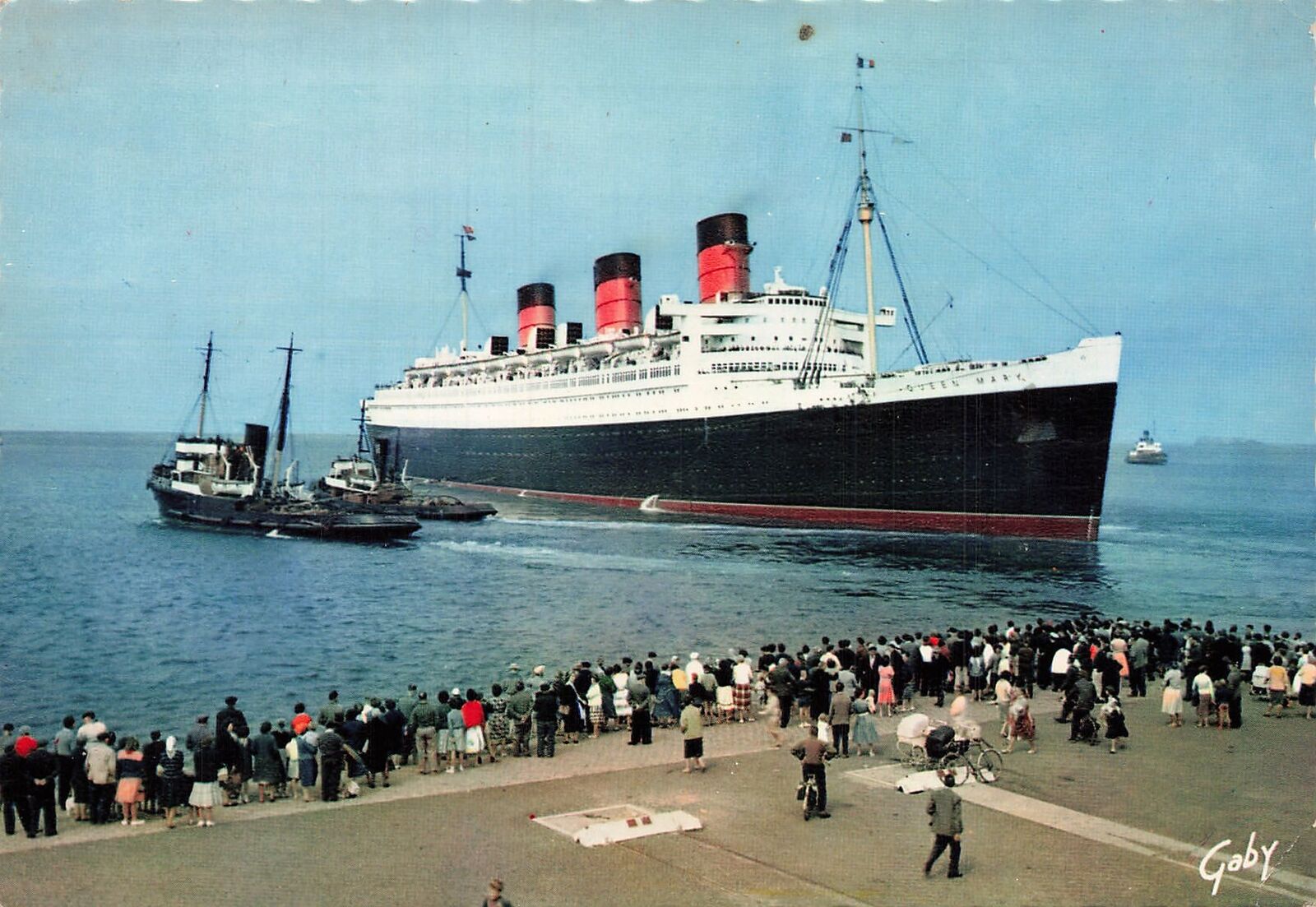 50 CHERBOURG LE LINER QUEEN MARY