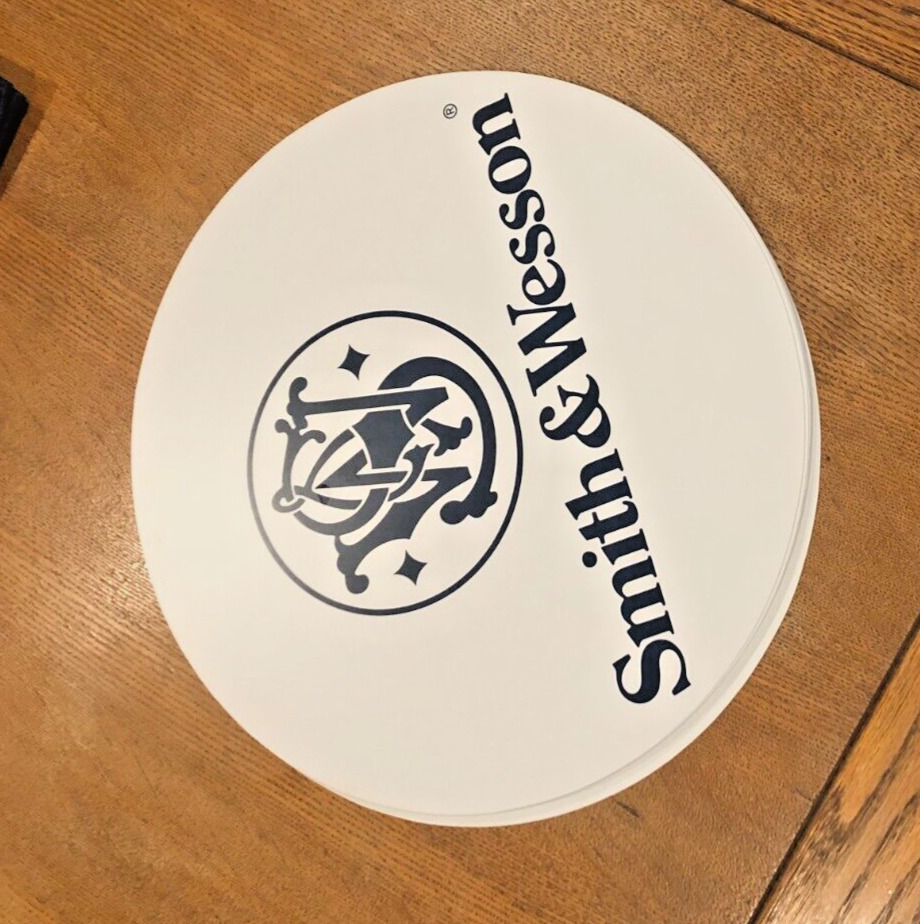 Smith and Wesson Circular Mat / Sign