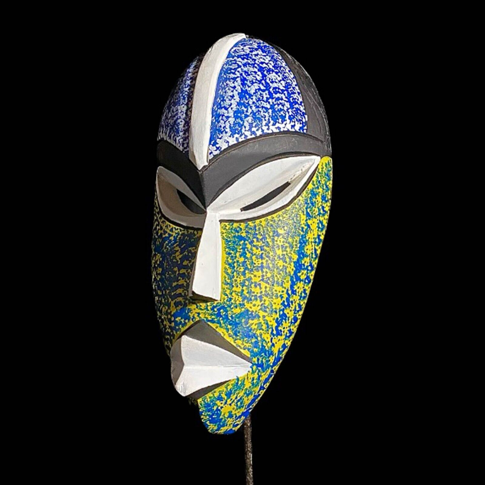 African Ghana Carved Wood Masks Tribal Mask The African Handmade Mask -7481