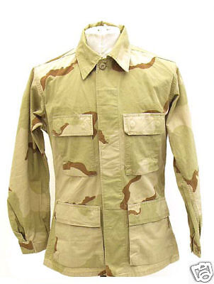 Desert Camouflage Military Issue Shirt BDU NYCO **NEW**