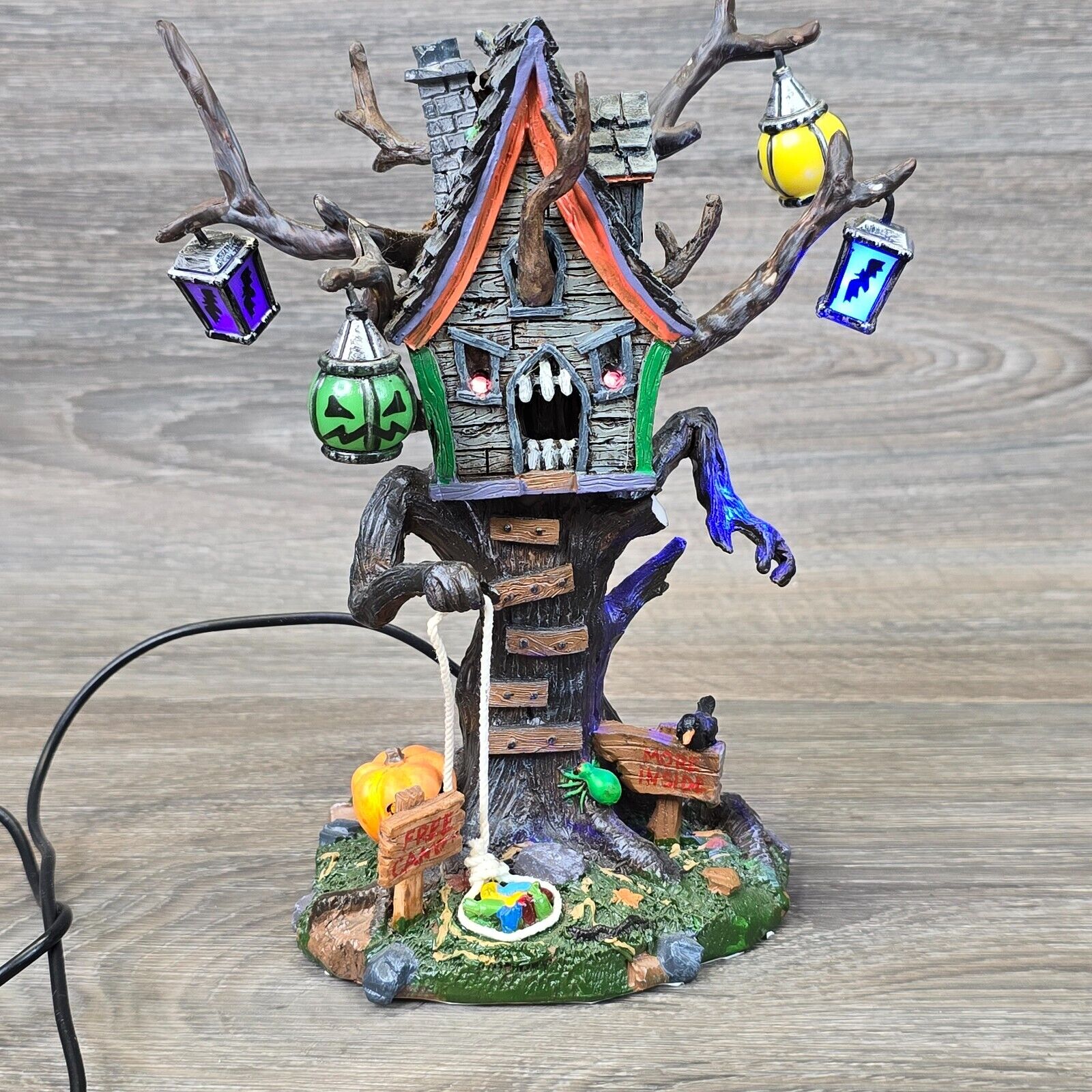 Lemax Spooky Town Hungry Tree - See Description Works