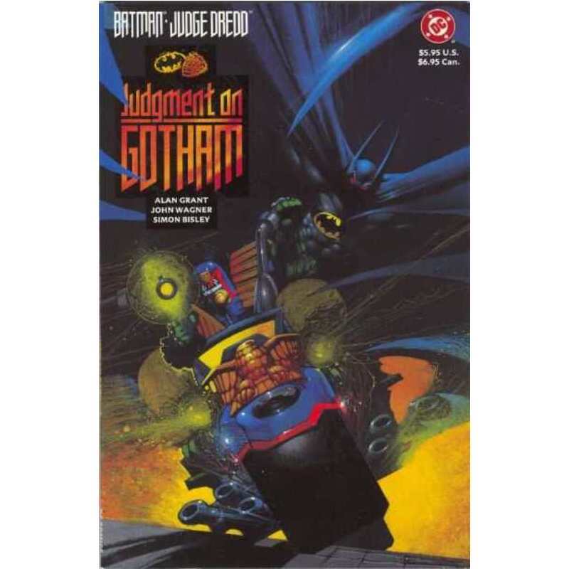 Batman/Judge Dredd: Judgment on Gotham #1 in Near Mint condition. DC comics [a/