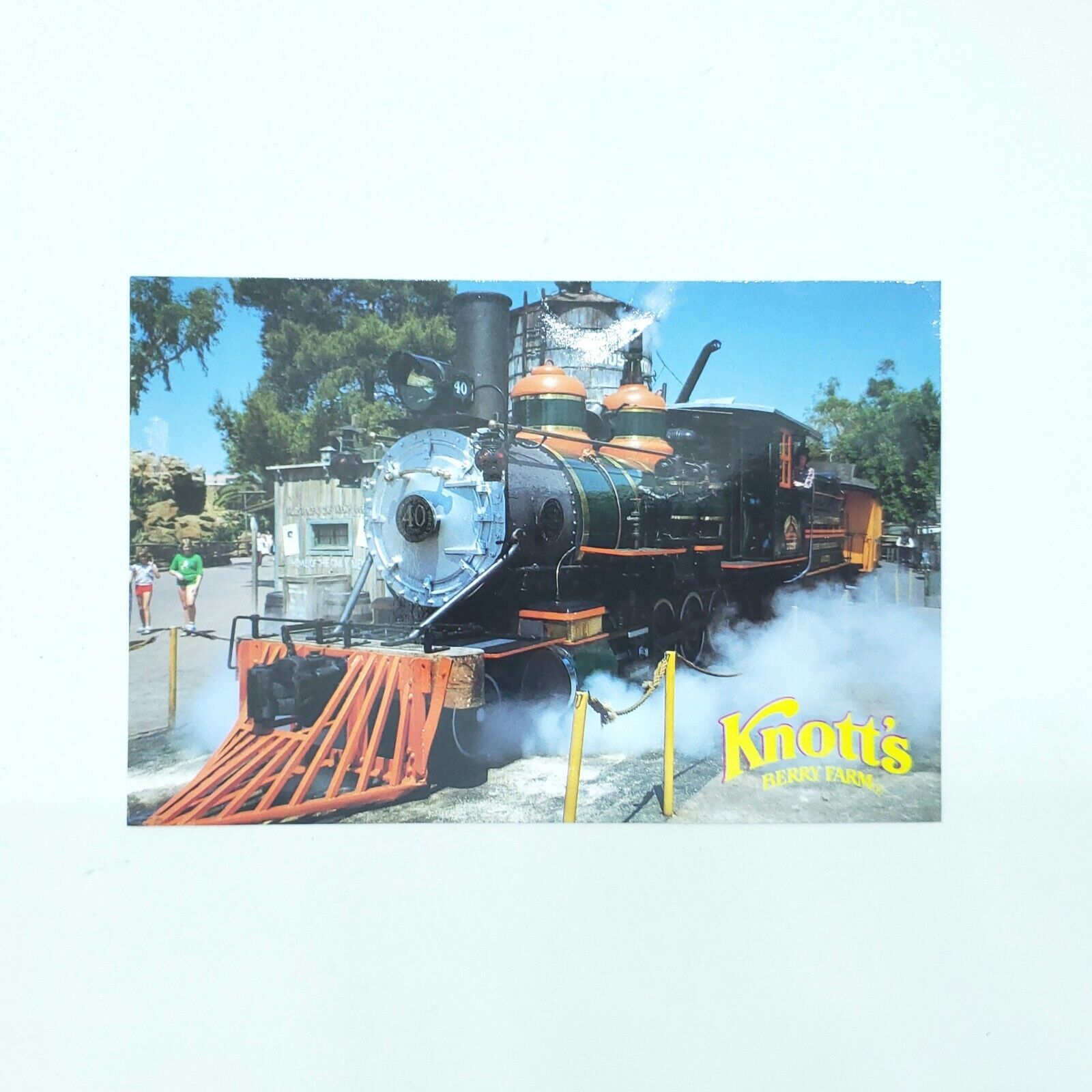 Knott\'s Berry Farm Ghost Town & Calico Railroad Postcard Preowned 