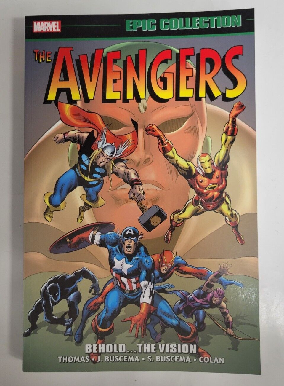 Epic Collection Avengers - BEHOLD... THE VISION VOL 4 - Graphic Novel TPB