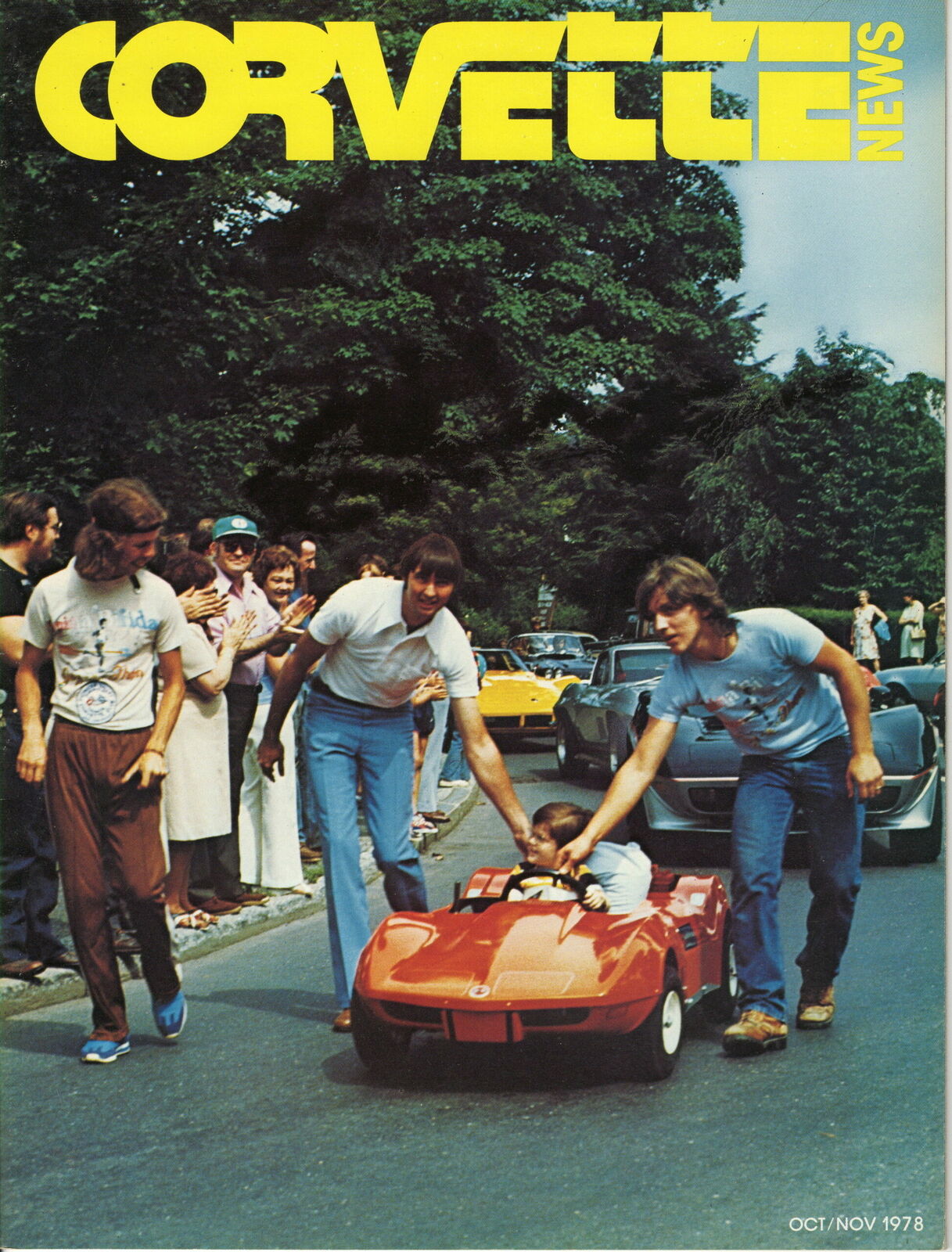 1970S CORVETTE - CORVETTE NEWS OCTOBER / NOVEMBER 1978 USA VINTAGE MAGAZINE