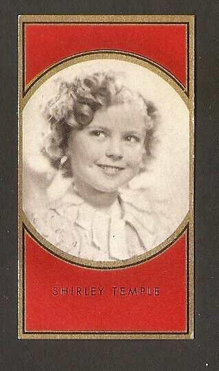 SHIRLEY TEMPLE  CARD VINTAGE 1930s PHOTO EDITION ROSS