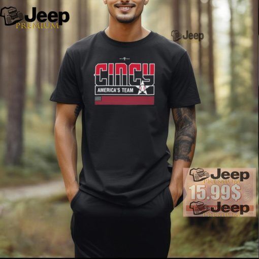 Cincinnati America’S Team T Shirt, S-5Xl - Hot Deal