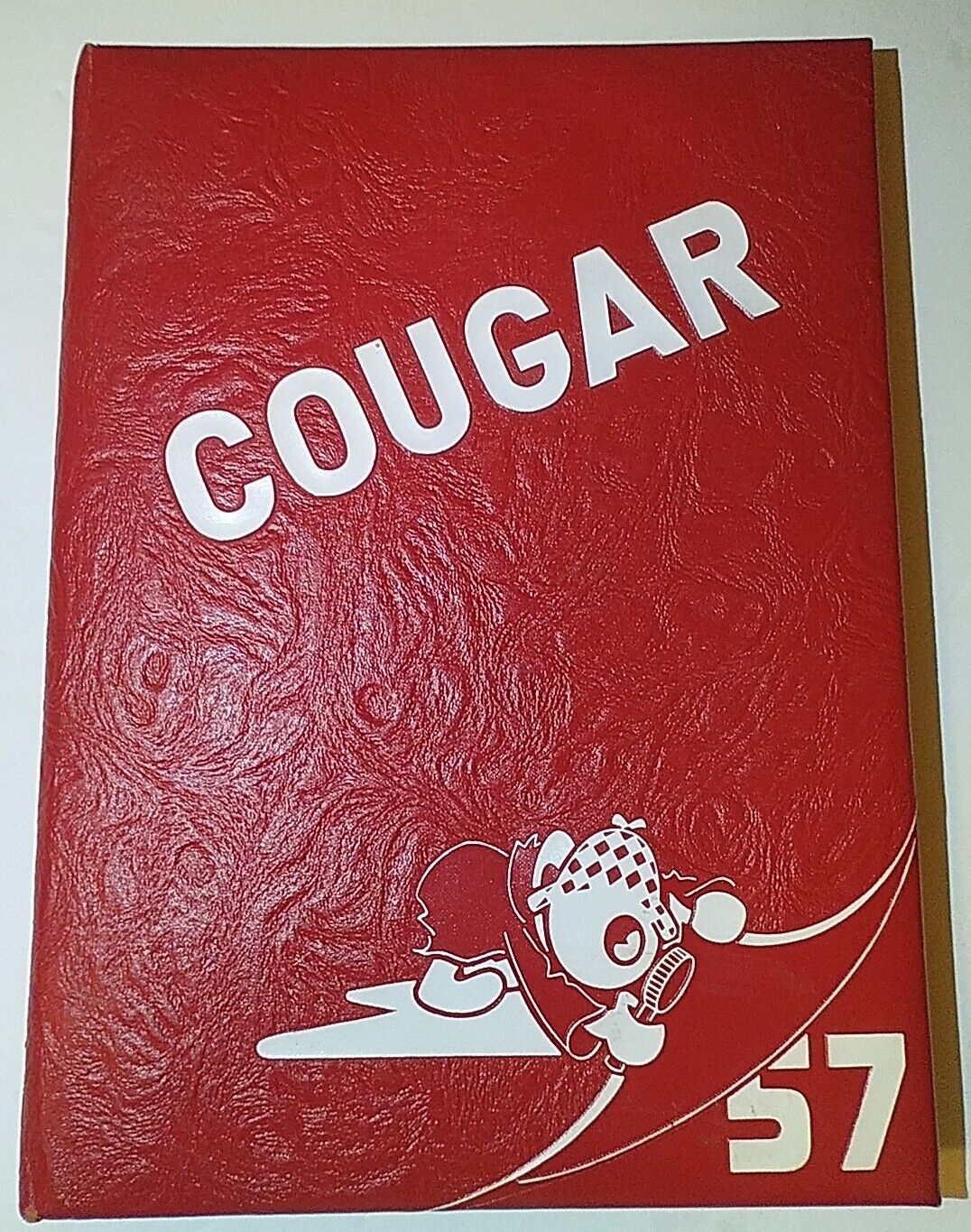 1957 ALBANY CA. HIGH SCHOOL Yearbook Cougars, Excellent Condition 