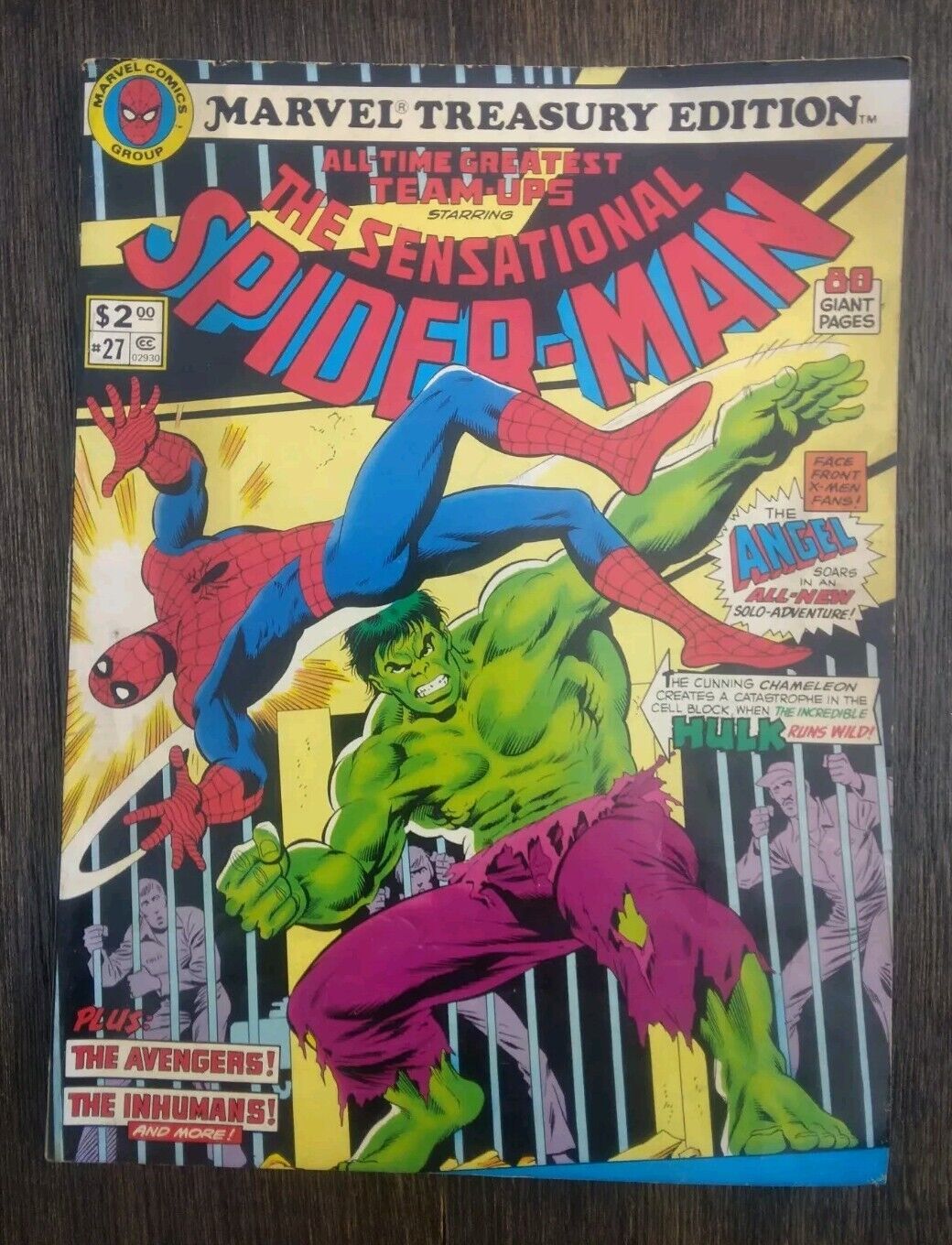Sensational Spiderman Greatest Team Ups Marvel Treasury Edition #27 1980