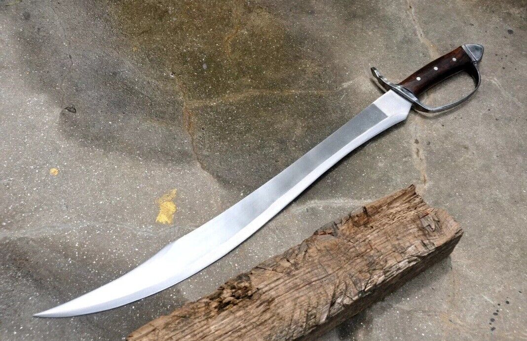 Windlass D-Guard Sword,Carbon Steel blade D-Guard full tang Pirates Sword