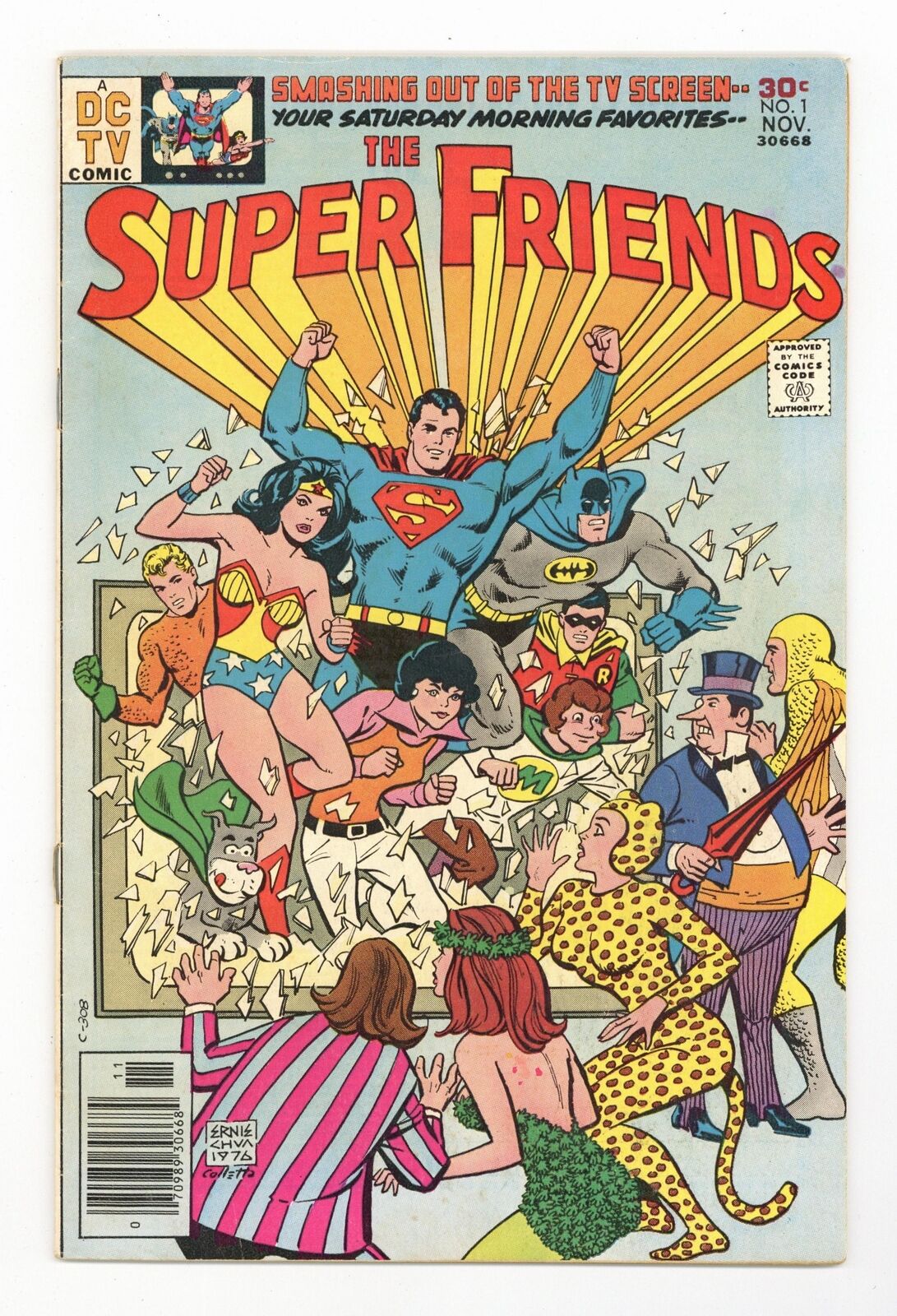 Super Friends #1 FN 6.0 1976