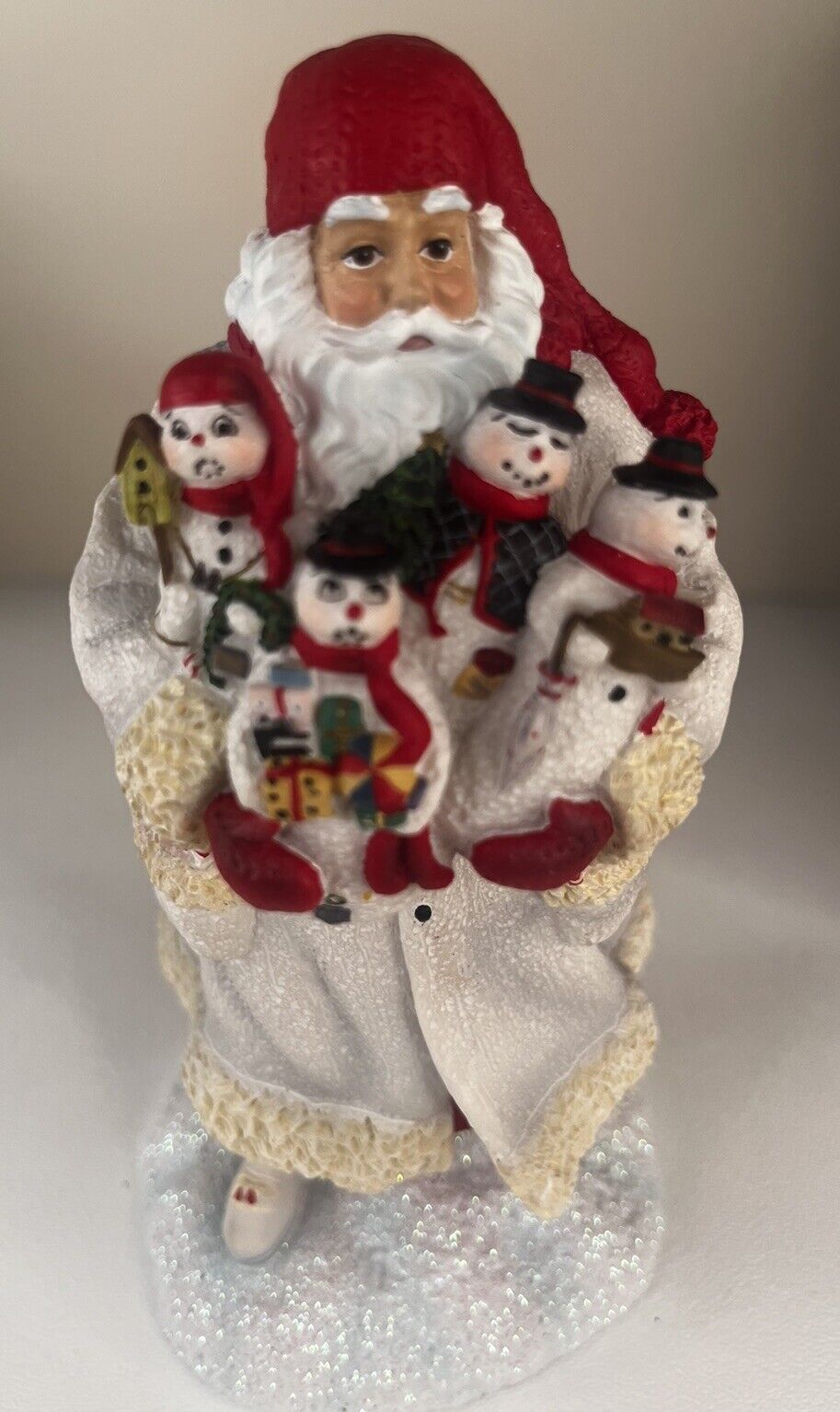 2008 Pipka Snowman Santa # 1031 Collectors Certificate of Authenticity Borsheims