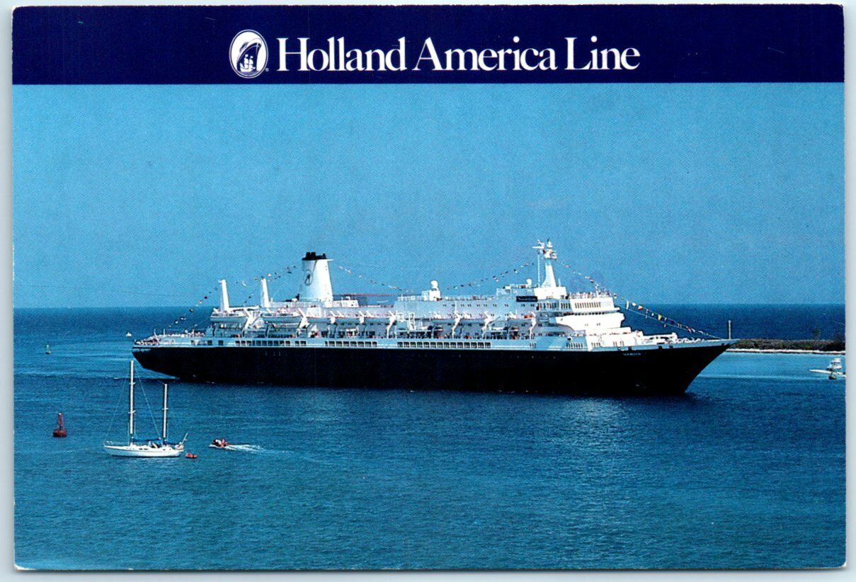 Postcard - Holland America\'s Line\'s ms Nieuw Amsterdam