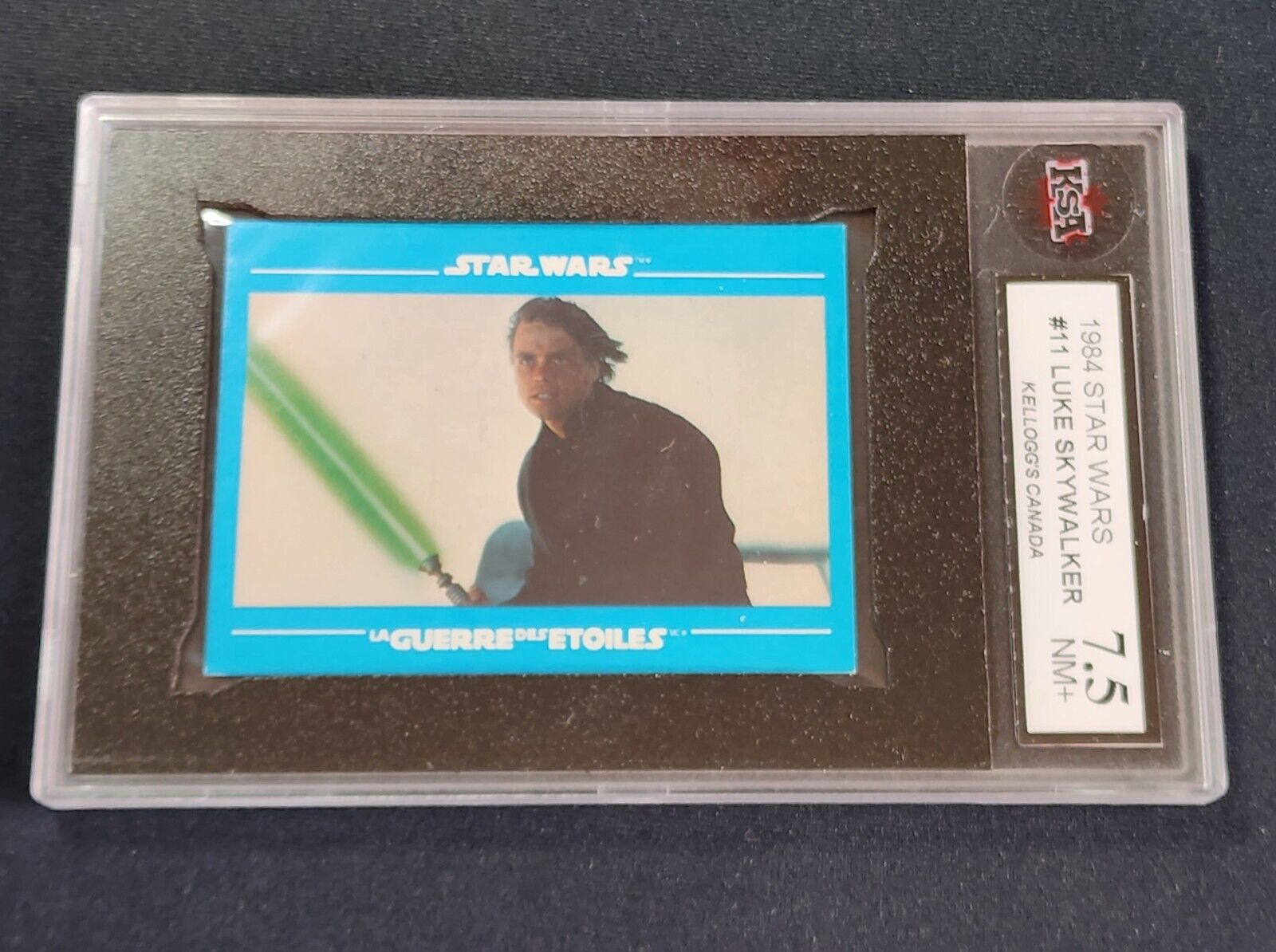 1984 Star Wars Kellogg's Canada #11 Luke Skywalker KSA 7.5 NM+