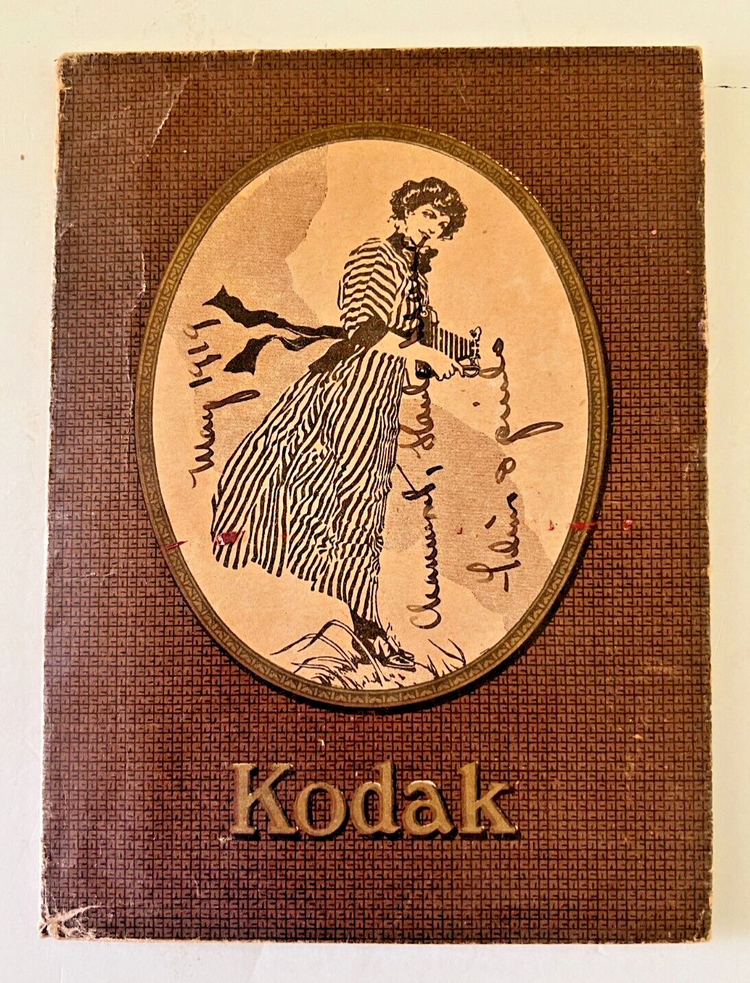 French Language Eastman Kodak Co. Photo Album Folder Early 20th Century
